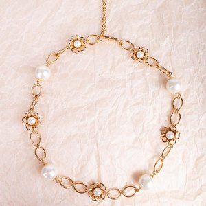 TORY BURCH GOLD EVENING NECKLACE | WOMENS